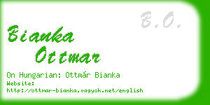bianka ottmar business card
