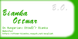 bianka ottmar business card